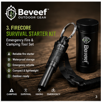 Beveef™ FireCore Survival Starter Kit