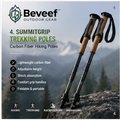 Beveef™ SummitGrip Trekking Poles